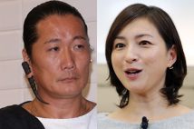 キャンドル・ジュン氏（左）と広末涼子（右／時事通信フォト）