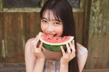 福田ルミカ『めざまし』イマドキガールが18歳の夏グラビア　「今年の夏は受験勉強です」