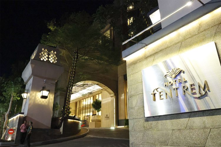 ディーン・フジオカの妻の一族が経営している「ホテル テントレム」。インドネシア屈指の5つ星ホテルのひとつで、1泊40万円を超える部屋もあるという