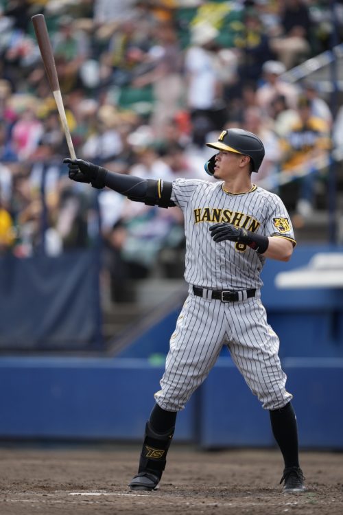 二軍に降格した佐藤輝明