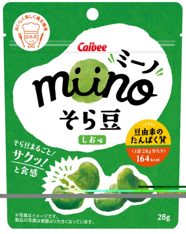 『miino（ミーノ）そら豆しお味』