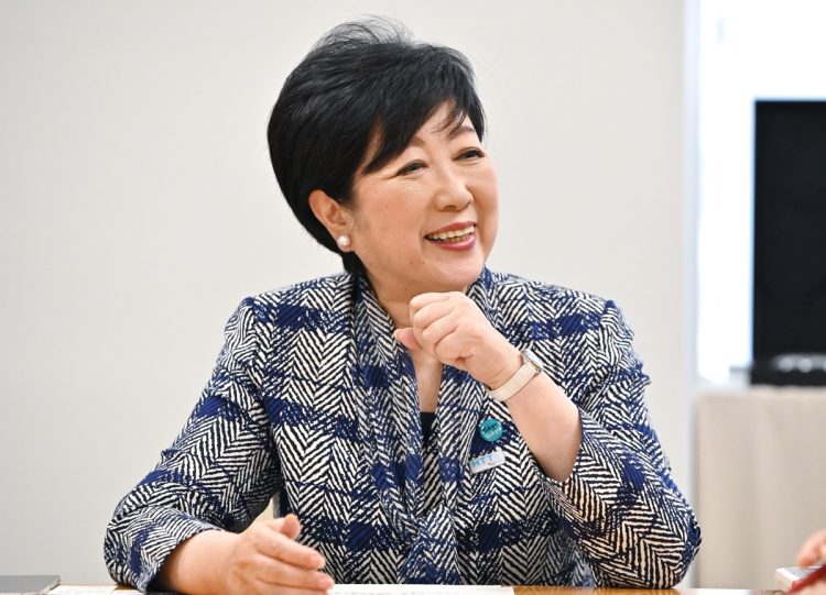 「ジョーカー」と書かれても「光栄です」と話す小池氏