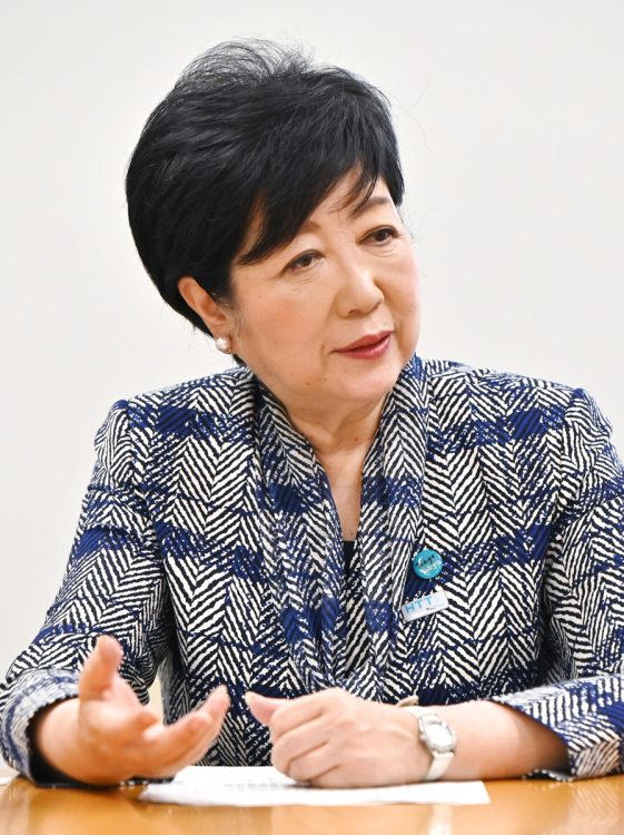 いくつもの大臣を経験、現在、都知事でもある小池百合子氏