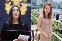 「ポスト三浦瑠麗（左）」最有力候補の森詩絵里弁護士（写真は時事通信フォト、インスタグラムより）