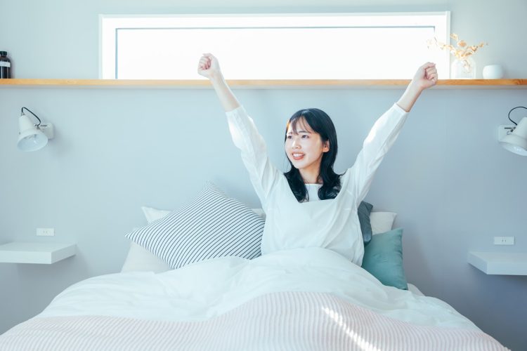 快眠するために大切なこととは（イメージ）