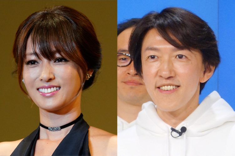 実業家・杉本宏之氏（右）とも順調だという深田恭子（時事通信フォト）