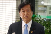 高額なガソリン代を政治資金から支出した山口壮・前環境大臣(時事通信フォト)