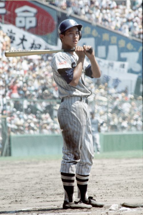 高校時代の原辰徳監督（写真／アフロ）