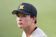 自身のSNSで“抗議文”を出した慶応高の丸田湊斗(時事通信フォト)