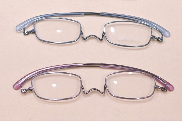 鯖江市の職人が手作りする薄型眼鏡「ペーパーグラス」直営店
