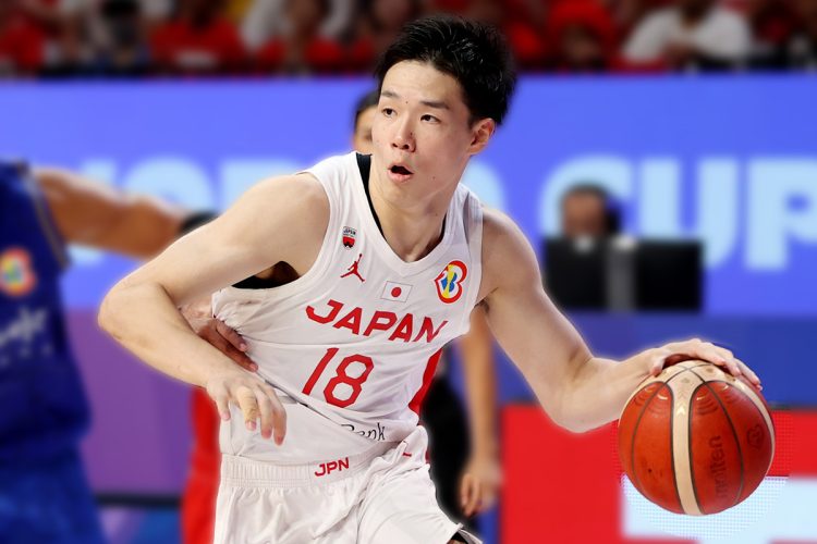 男子バスケットボール日本代表・馬場雄大（時事通信フォト）