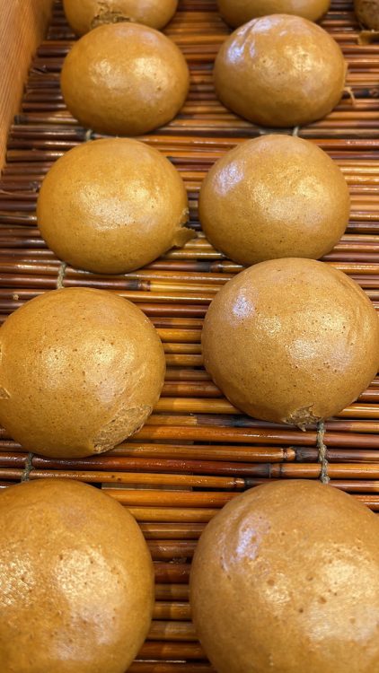 名物のそば饅頭