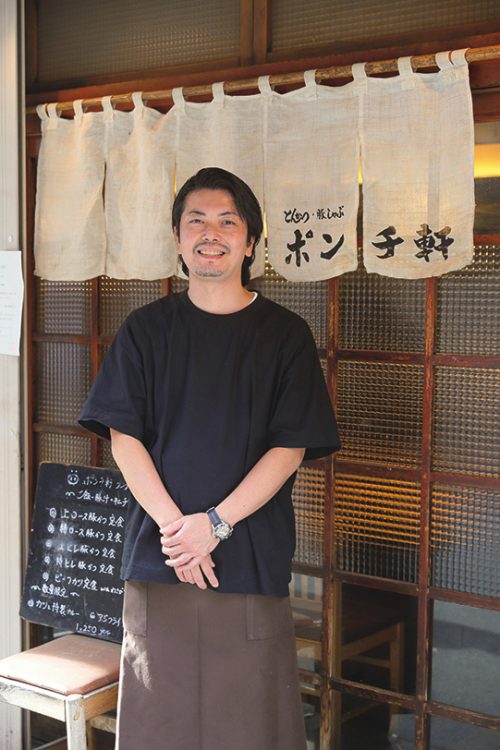 人気洋食店「フリッツ」の料理長だった橋本正幸さんが2012年に開業した