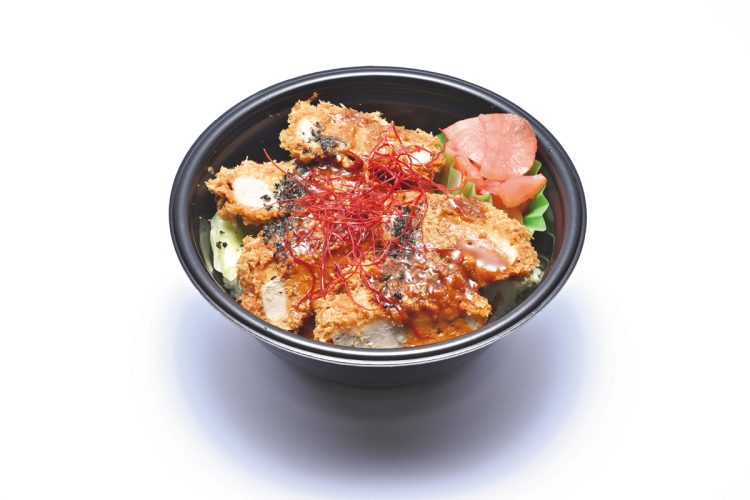 とんかつまい泉「旨辛ヒレかつ丼」