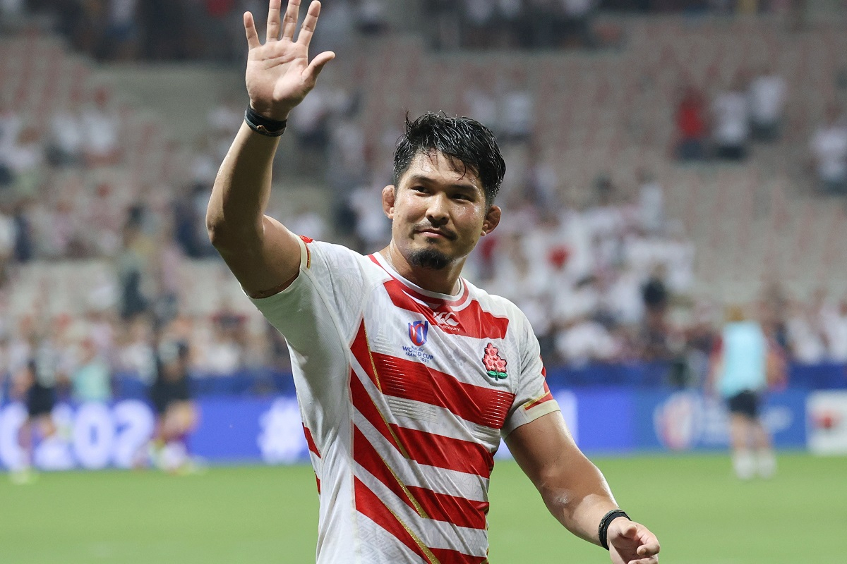 ラグビーW杯日本代表・姫野選手のサイン色紙プレゼント