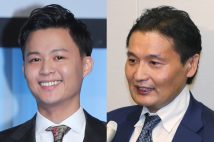 貴乃花（右）の再婚を長男・花田優一氏はどう見る？（時事通信フォト）