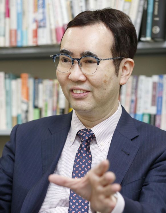 生物学者・福岡伸一氏（共同通信社）