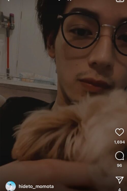 直撃取材に応じた桃田氏