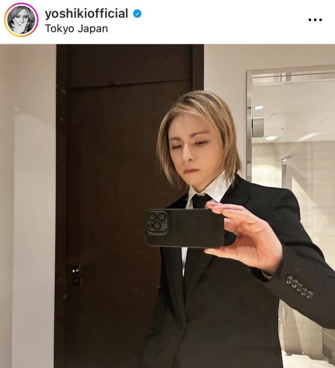 YOSHIKIは予定をキャンセル（インスタより）