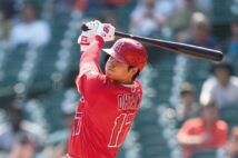 記録ずくめのシーズンを送った大谷翔平(写真=AP/AFLO)