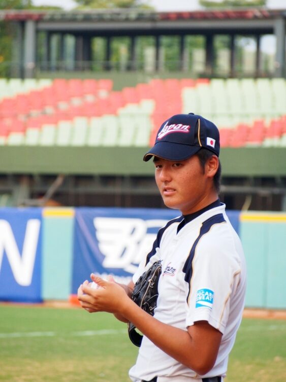甲子園の「怪物」とも称された安樂(撮影 柳川悠二)