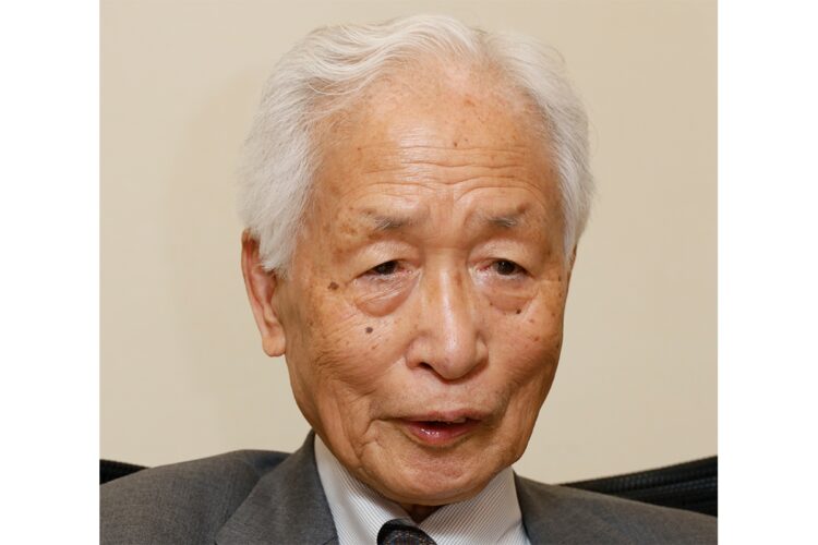 田中内閣の総理元秘書官を務めた小長啓一氏（写真／共同通信社）