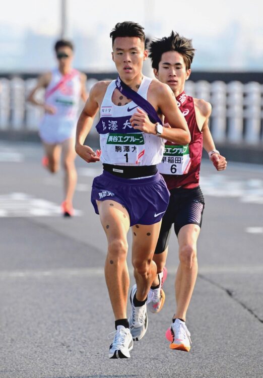 駒澤大の佐藤圭汰（写真／共同通信社）