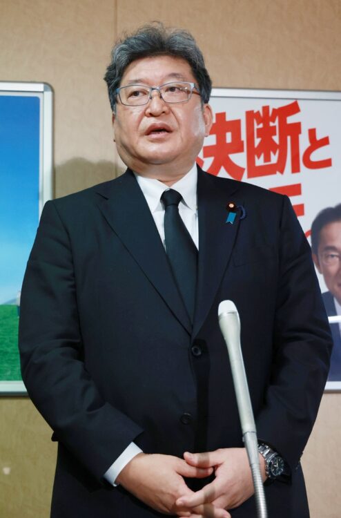 萩生田光一・前自民党政調会長（時事通信フォト）
