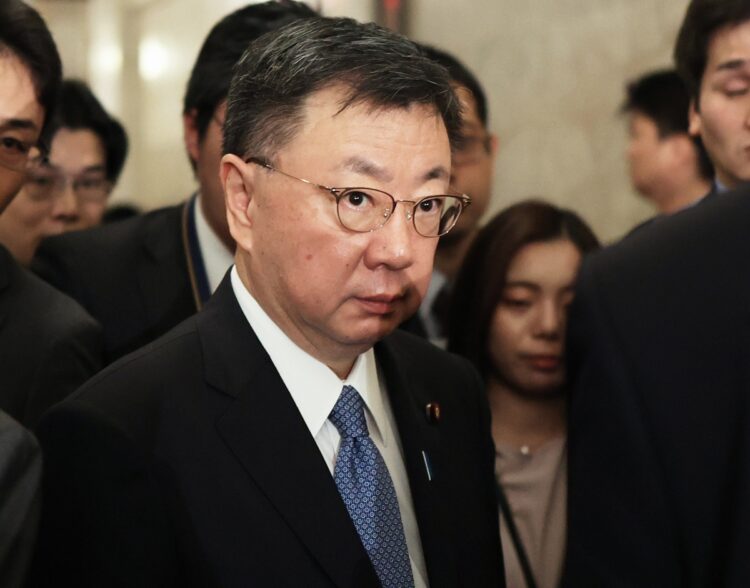 松野博一・前官房長官（時事通信フォト）