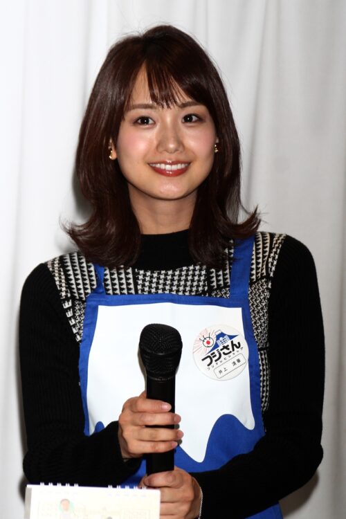 フジテレビの井上清華アナ（写真／ロケットパンチ）