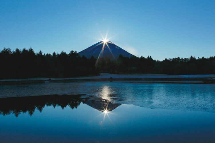 冨塚晴夫氏　2016年1月9日山梨と静岡県境近くにて撮影