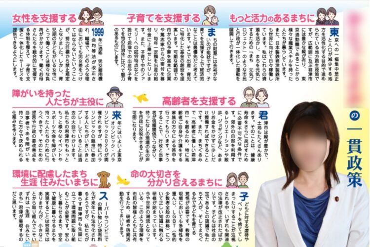 かつて千葉県君津市議を務めていたAさんの政策