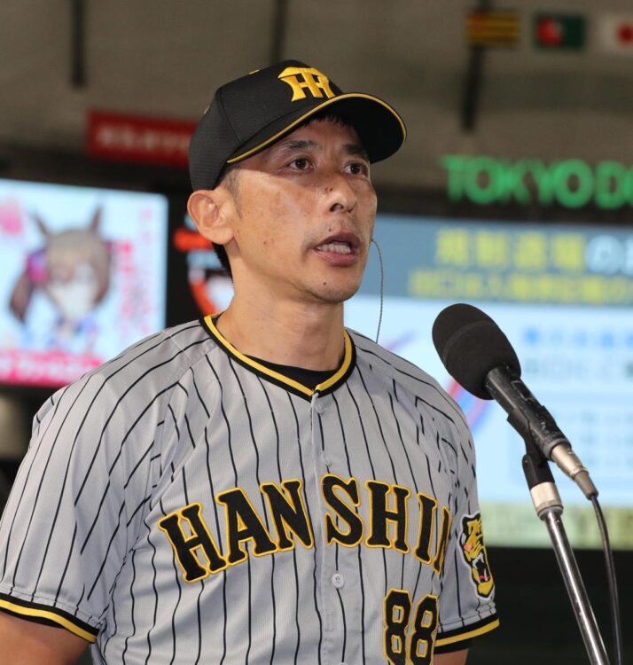 写真】阪神・岡田監督が指名する意中の“次期監督”今岡真訪氏が最