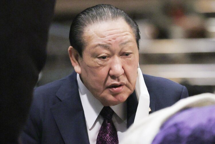 13日に亡くなった田中元理事長