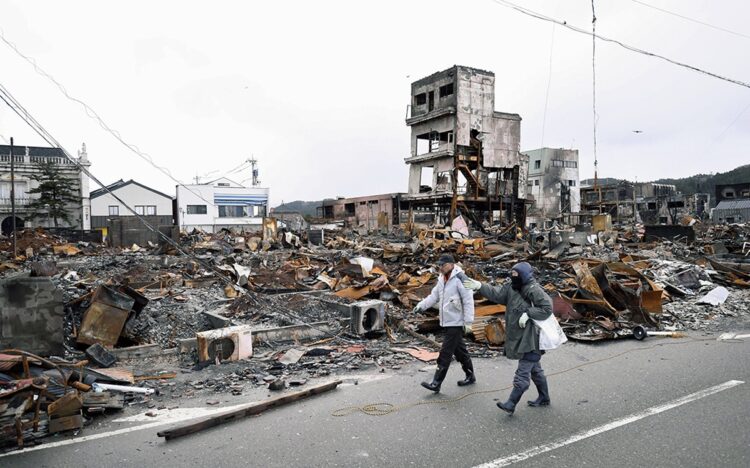 今なお余震も続く被災地