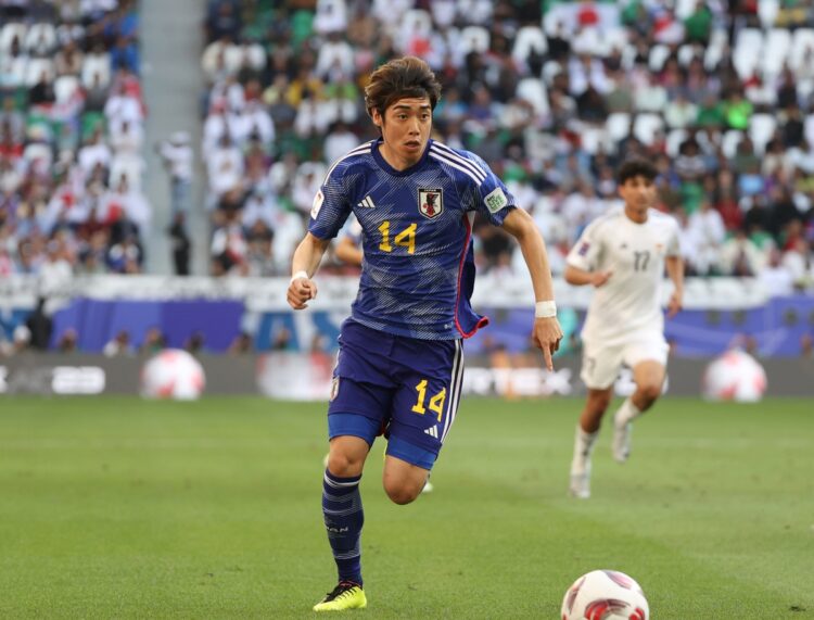 スピードにのったドリブルが持ち味（時事通信フォト）