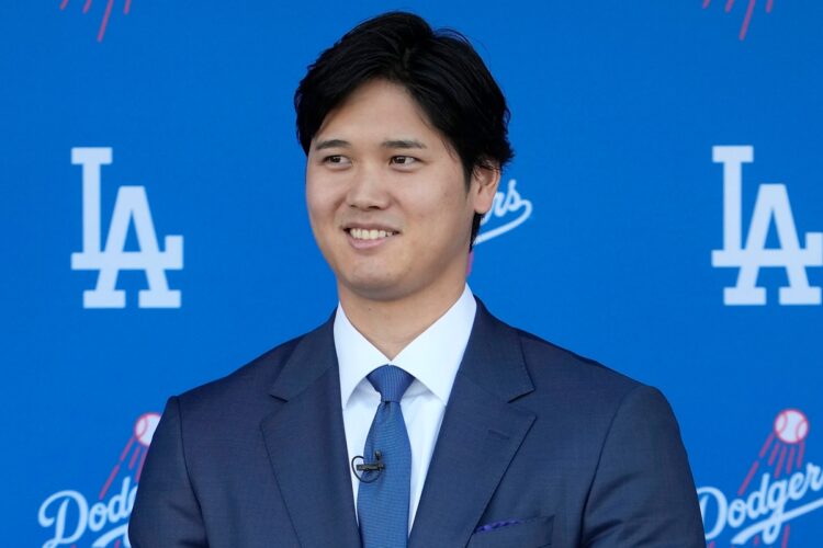 2月29日に結婚を発表した大谷選手（写真／アフロ）