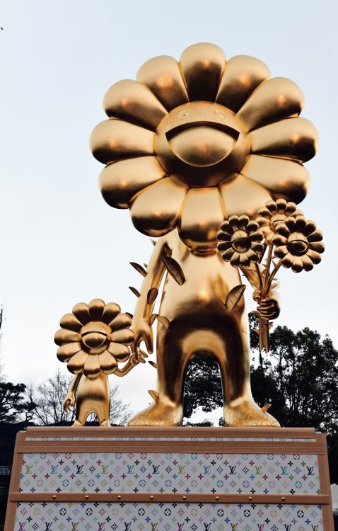 《お花の親子》（2020）（C）2023-2024 Takashi Murakami/Kaikai Kiki Co., Ltd. All Rights Reserved.