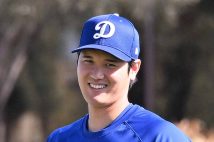 オープン戦も絶好調の大谷（時事通信）