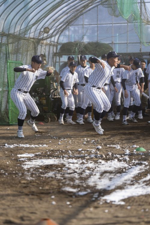 別海高校野球部の練習風景（4）