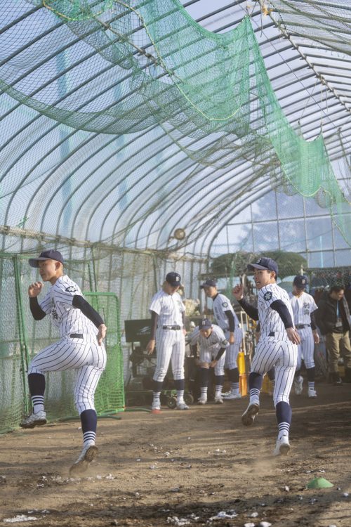 別海高校野球部の練習風景（6）