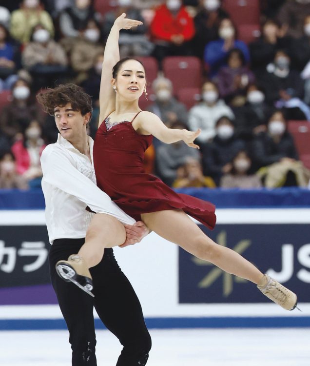 小松原美里＆尊（写真／共同通信社）