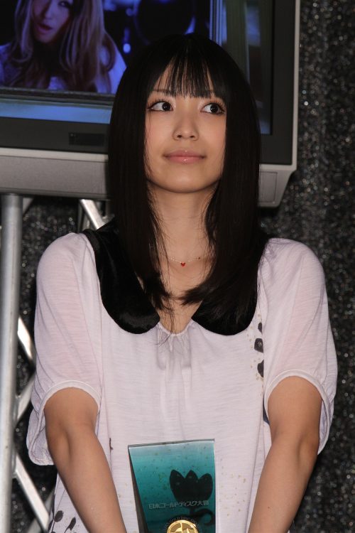 『第25回 日本ゴールドディスク大賞』授賞式に出席したmiwa（2011年）