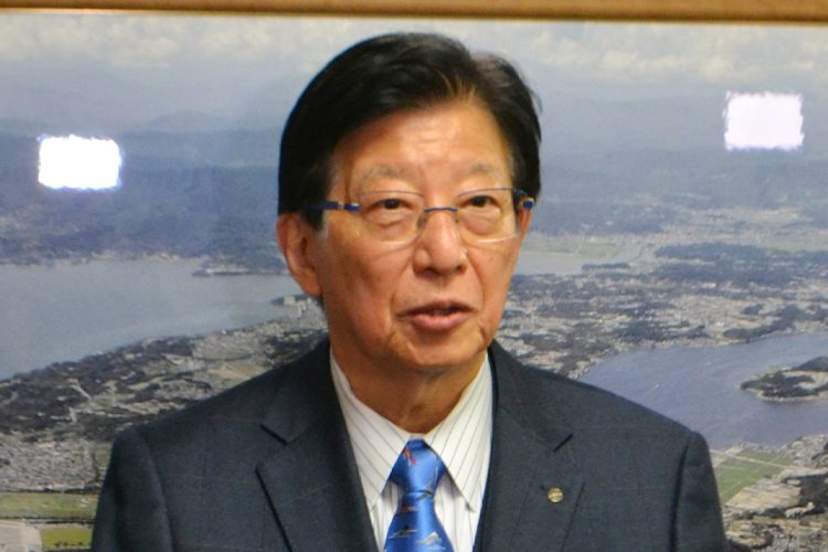 川勝平太知事（時事通信フォト）