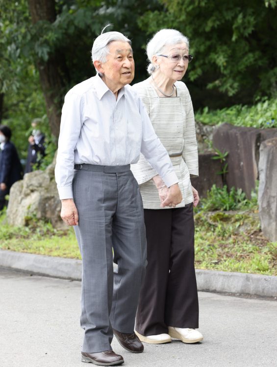 日課である赤坂御用地内の散策を続けられているという（’23年８月、長野県）撮影／JMPM）