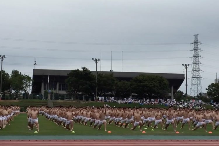 体育祭の様子（Facebookより）