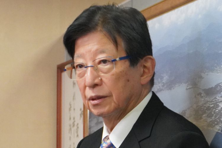 「無自覚に周囲を傷つける発言」には要注意（川勝平太・静岡県知事／時事通信フォト）