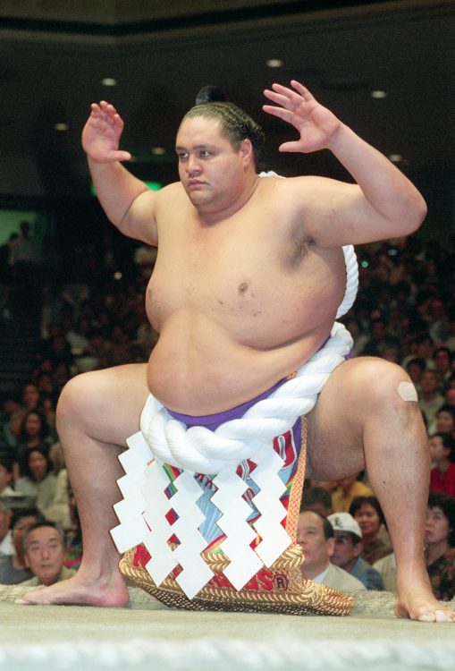 204cmの大きな体躯も生かして角界で活躍した曙さん(時事通信フォト)