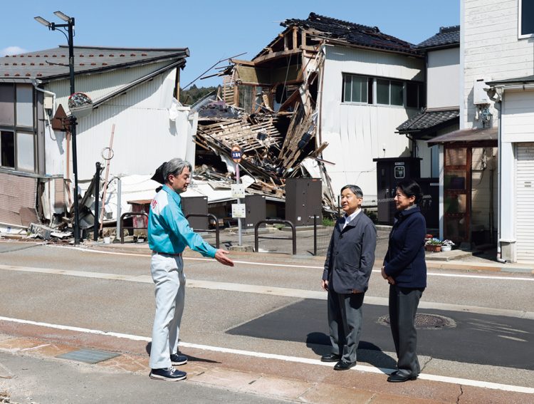 被害があった商店街