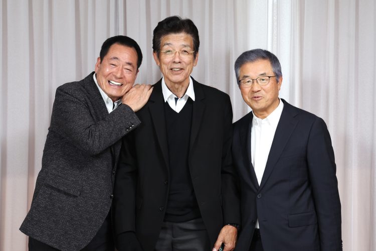 （左から）中畑清氏、江本孟紀氏、達川光男氏による名物座談会